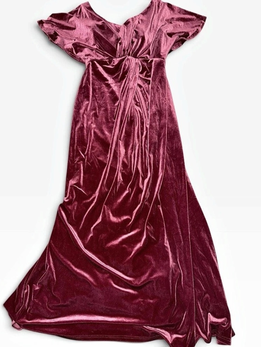 Revelry Reese Velvet Dress Pink Size 6